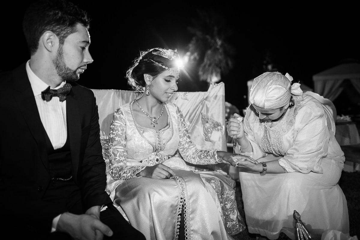 Traditional wedding in Marrakech by the photographer Sylvain Bouzat.