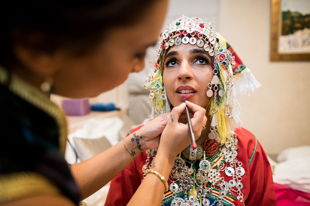 Traditional wedding in Marrakech by the photographer Sylvain Bouzat.