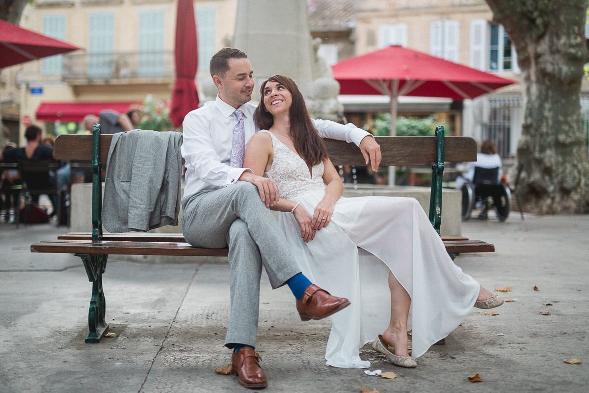 Mariage à deux en Provence au Mas de la Rose et à Saint Rémy avec le Photographe Sylvain Bouzat.