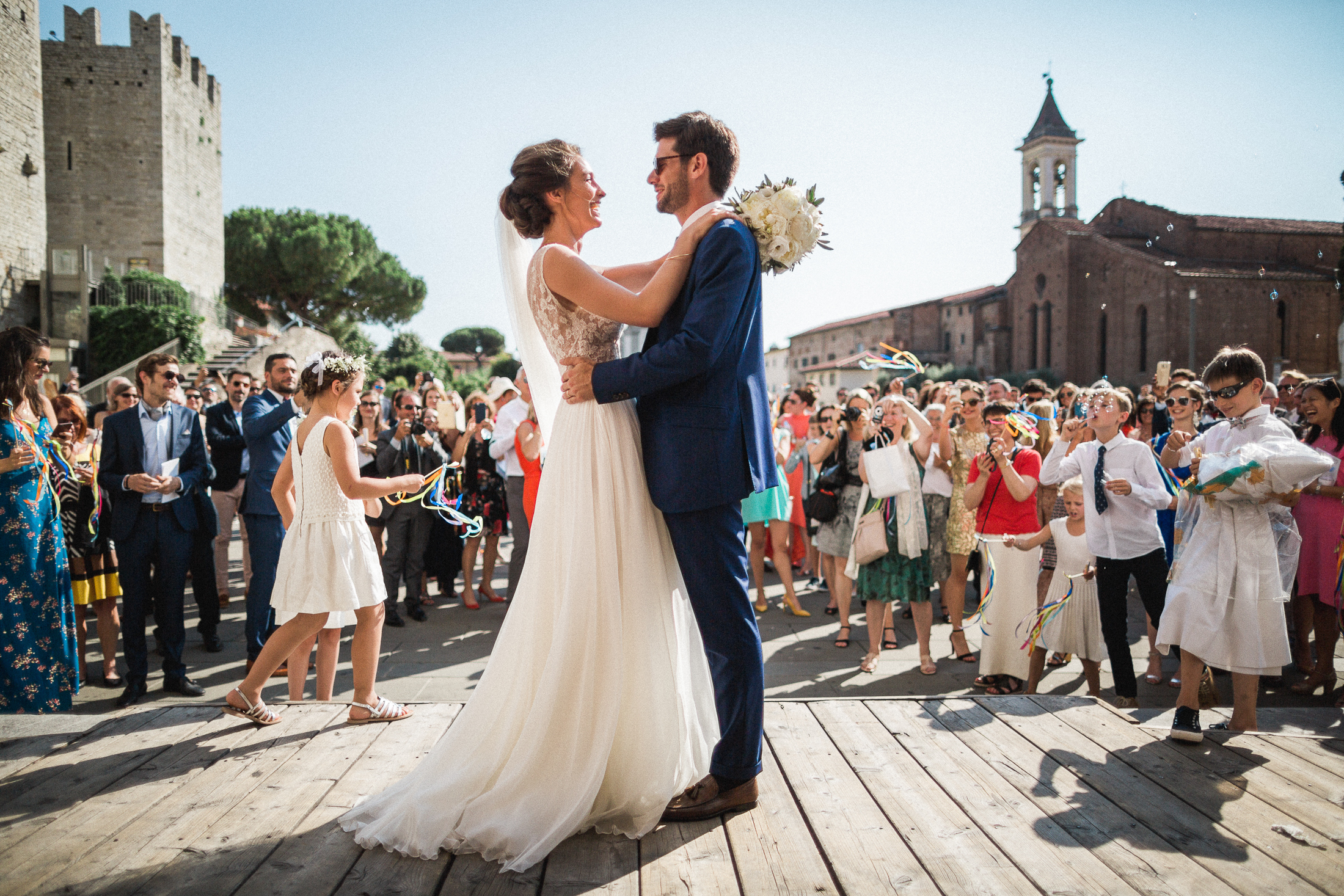Tuscany wedding photographer Sylvain Bouzat.