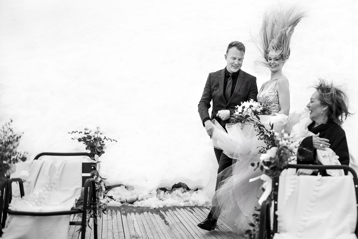 Gstaad wedding photographer Sylvain Bouzat.