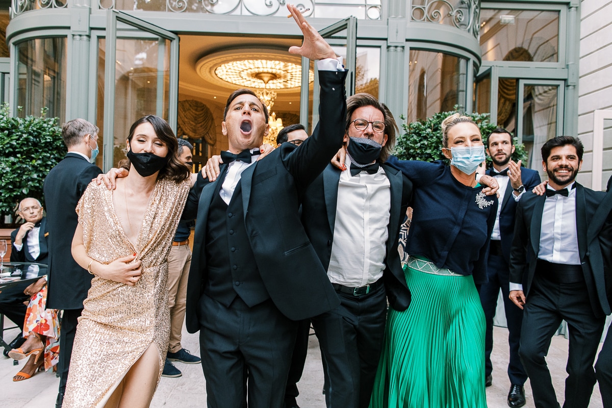 Wedding at Ritz Paris with photographer Sylvain Bouzat.