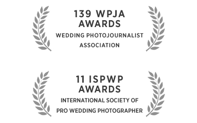 Awarded wedding photographer Sylvain Bouzat