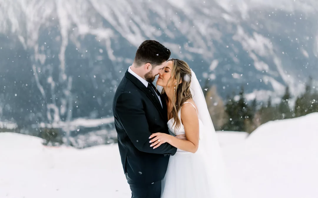 Photographe de mariage de luxe à Megève : des souvenirs au sommet