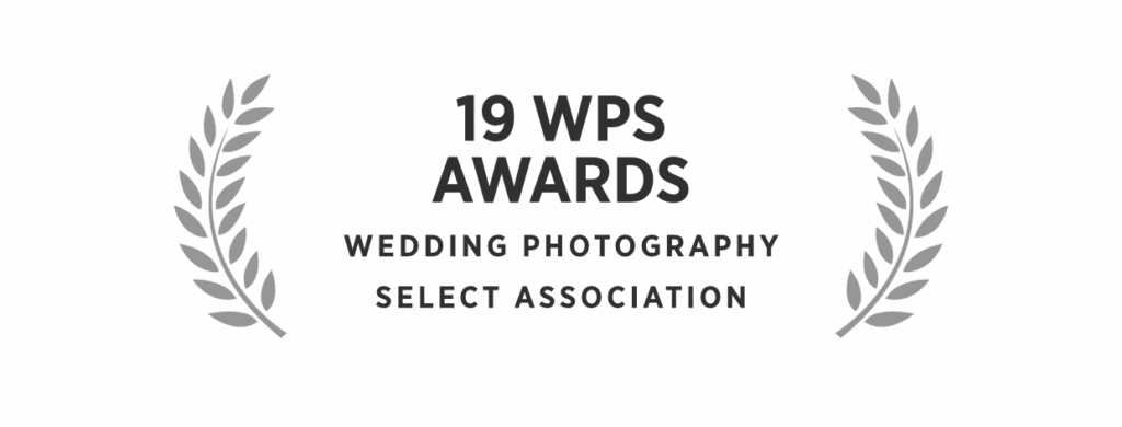 19 WPS Awards badge for the best french wedding photographer.