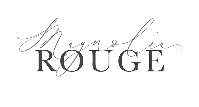 Magnolia Rouge logo, a favorite of any luxury wedding photographer.