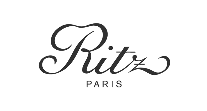 Ritz Paris logo, a frequent venue for the best french wedding photographer.
